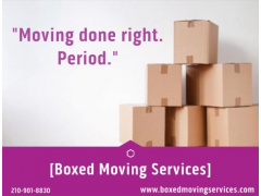 Boxed Moving Services