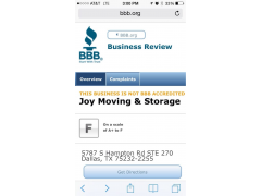 Joy Moving And Storage