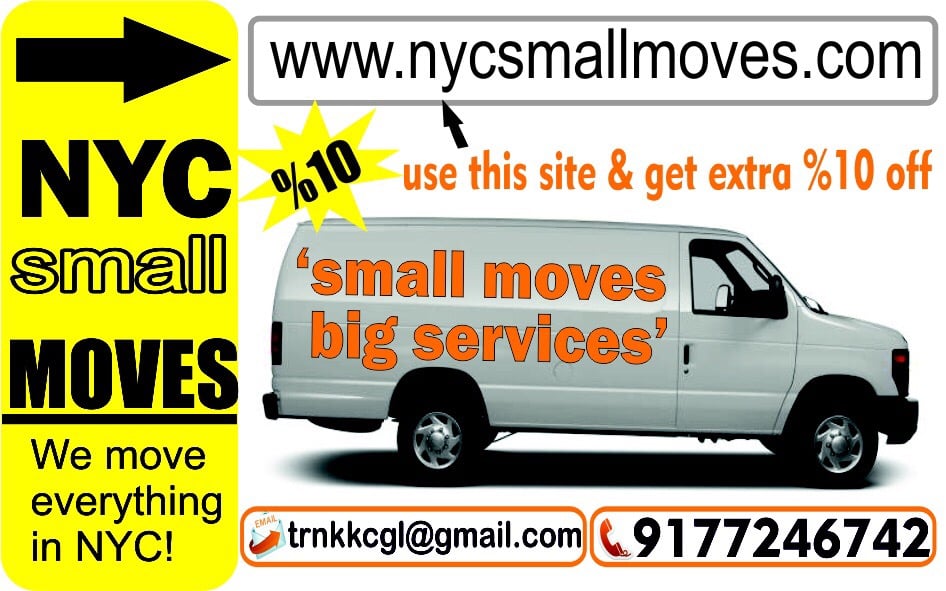 NYC Small Moves NYC, New York. Reviews QQ moving