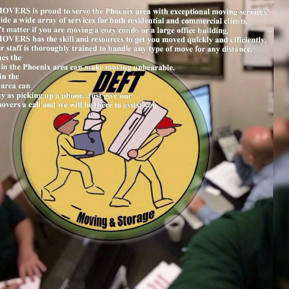 DEFT MOVERS Phoenix, Arizona. Reviews QQ moving