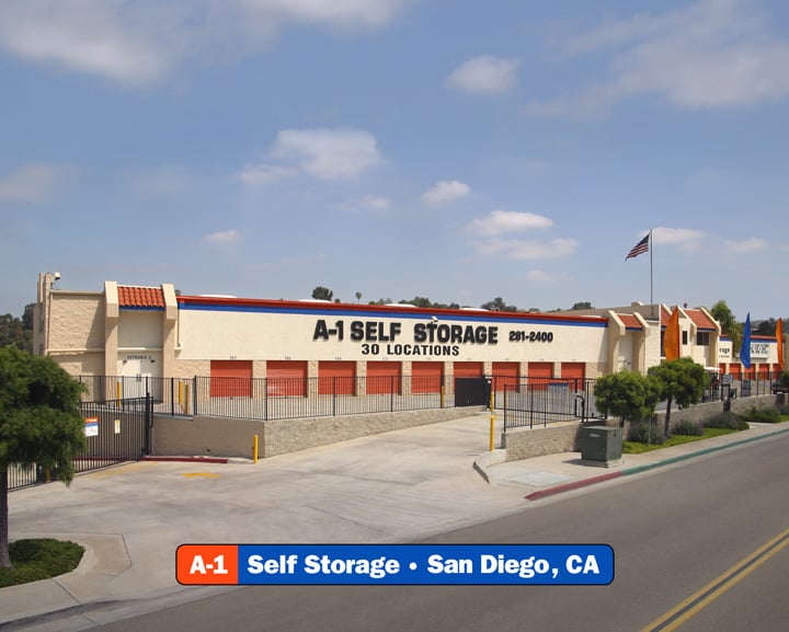 A1 Self Storage San Diego, California. Reviews QQ moving