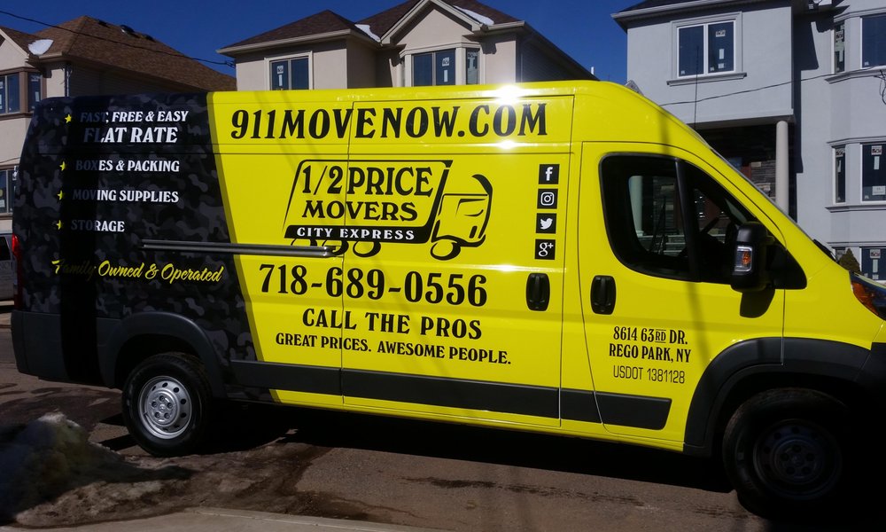 1/2 Price Movers New York, New York. Reviews QQ moving